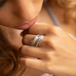 Anello Piuma Angelica