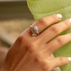 Anello di preghiera del loto