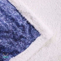 Plaid Douillet En Polaire Fleur De Lotus - Decoration