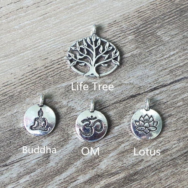 Bracciale buddista malachita - Bracciale