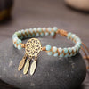 Bracciale Dream catcher in Amazzonite - Bracciale