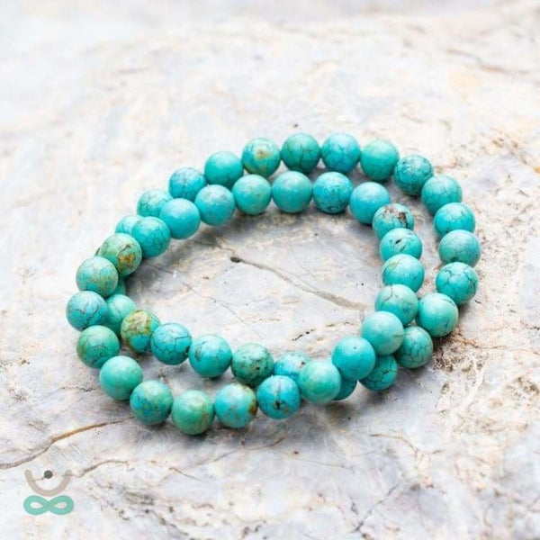 Bracciale in pietra turchese – Tempio Zen