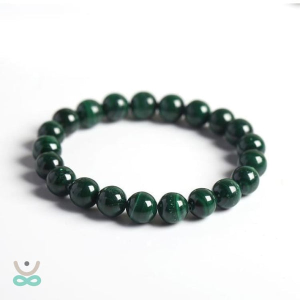 Bracelet ’Positivité’ en Malachite - bracelets