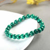 Bracciale "Positività" in malachite