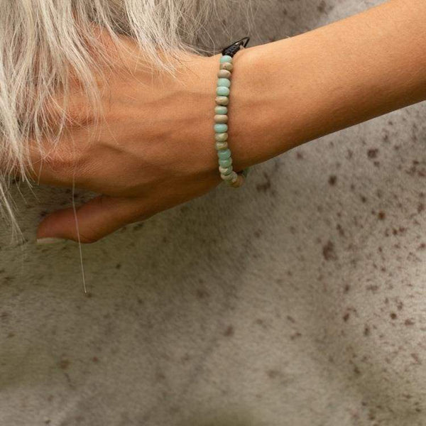 Bracelet apaisant en amazonite - bracelet
