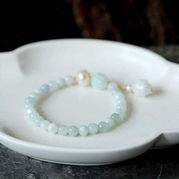 Bracelet en perles de Jadéite - Bracelet