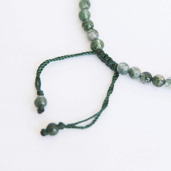 Bracelet fin en agate naturelle