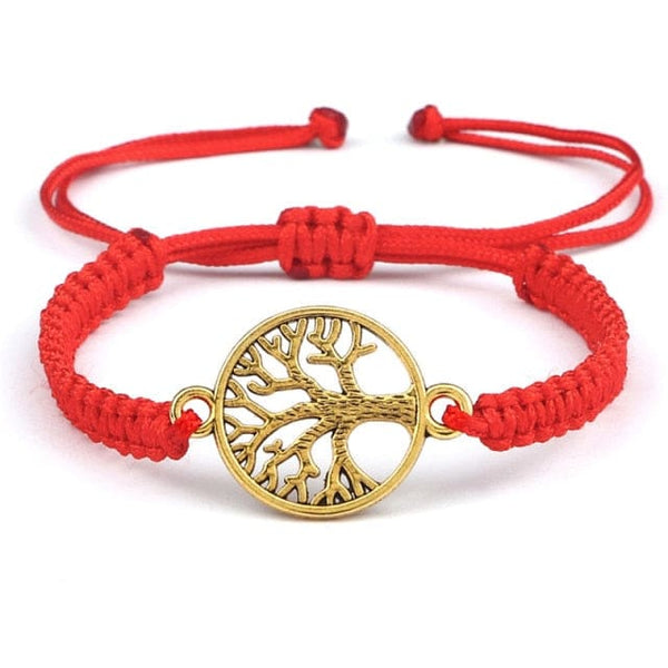 Bracelet tressé ’ l’arbre de vie ’