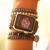 Bracciale Wrap Apple Watch in Labradorite