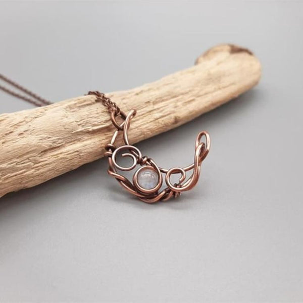 Collana di cristallo di luna - Collana