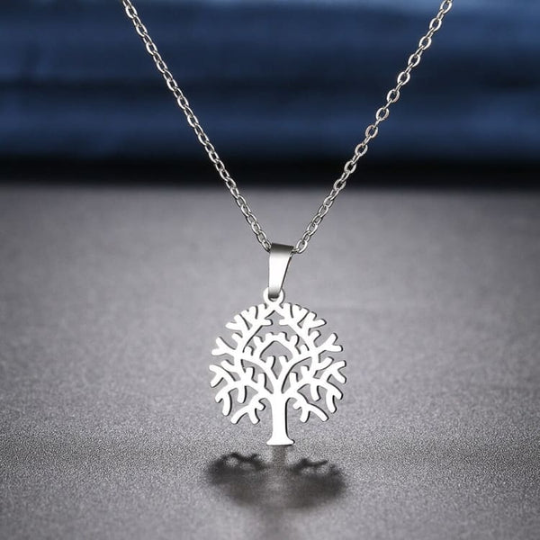 Collier ’Famille’ orné d’un Arbre de Vie