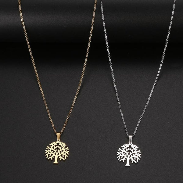 Collier ’Famille’ orné d’un Arbre de Vie