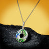 Collier Feuille de Bambou