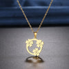 Collier ’Renouveau’ orné de Fleurs du cerisier