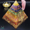 Pyramide Orgonite ’7Chakras’ - Décorations