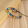 Bracciale sette chakra con pietre naturali in stile boemo