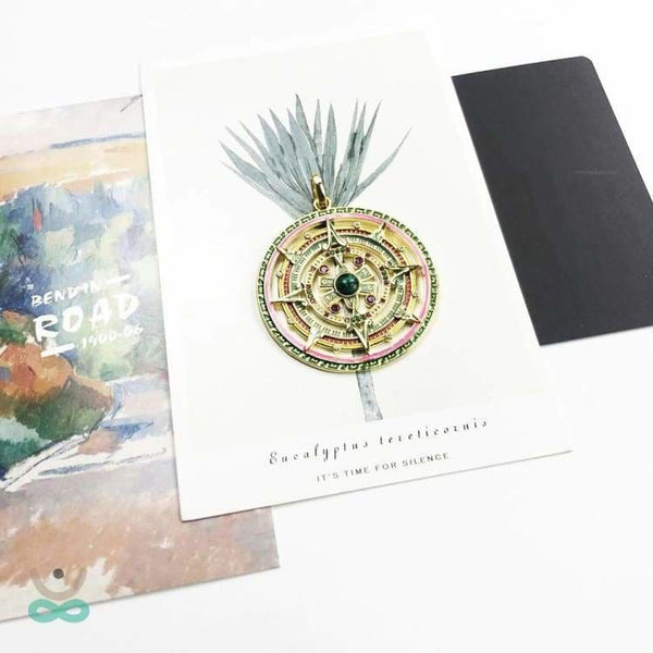 Pendentif du ’5ème Soleil Aztèque’ - pendentif