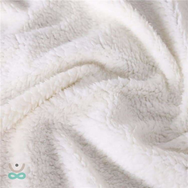 Loussiesd Coperta In Pile Sherpa Stile Bohémien - Plaid Mandala Psichedelico Floreale, 127x152 Cm, Morbida E Colorata