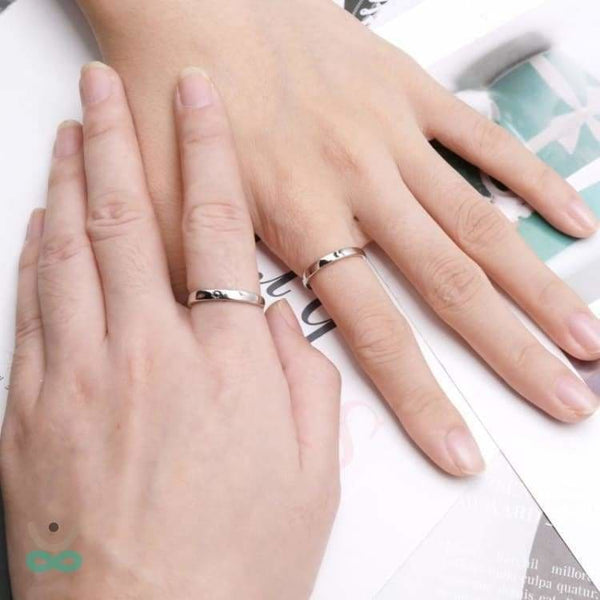 Bague ’Jour et Nuit’ - Taille ajustable - anneau