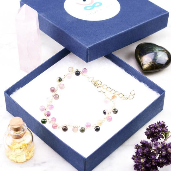 Bracciale di pietre colorate - Bracciale