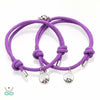 Bracelet Duo ’Par delà les Montagnes et les Océans’ - Violet - bracelet