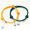 Bracelet Duo ’Par delà les Montagnes et les Océans’ - Jaune et vert - bracelet