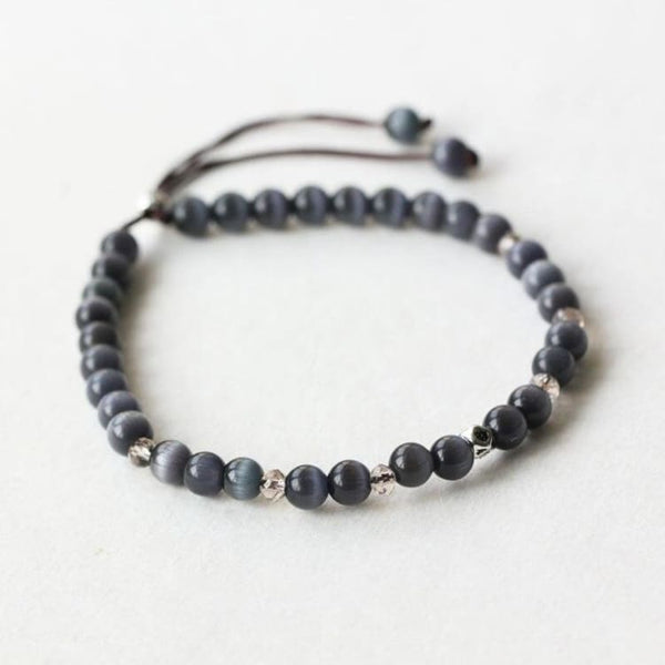 ParticolarModa Bracciale regolabile pendente charm quadrifoglio ParticolarModa Bracciale regolabile pendente charm quadrifoglio