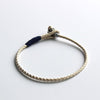 Bracciale tibetano portafortuna intrecciato a mano - 