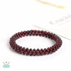 Bracelet ’Vitalité’ en Grenat rouge - bracelets