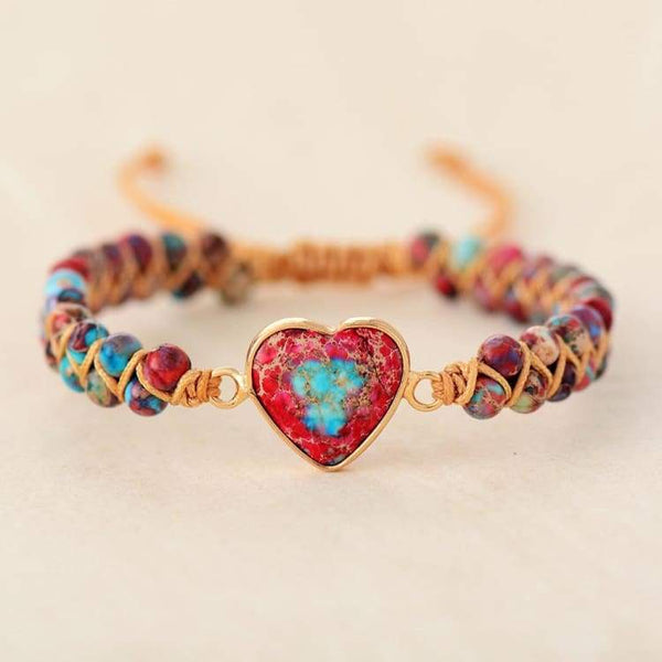 Bracelet de tendresse en jaspe - Bracelet