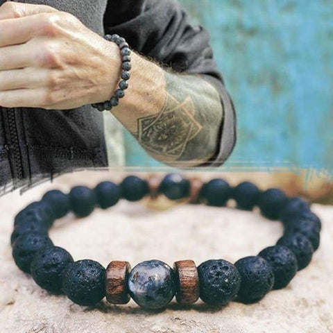 Bracciale di perle per gli uomini