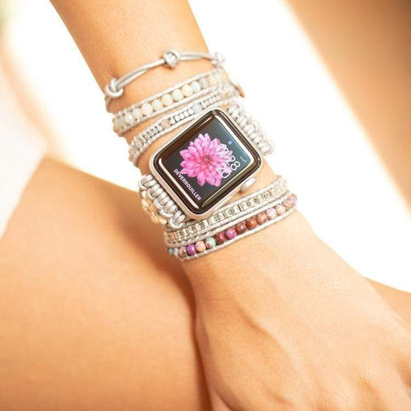 Bracciale Wrap Apple Watch Ametista
