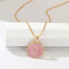 Collier céleste vintage - Rose