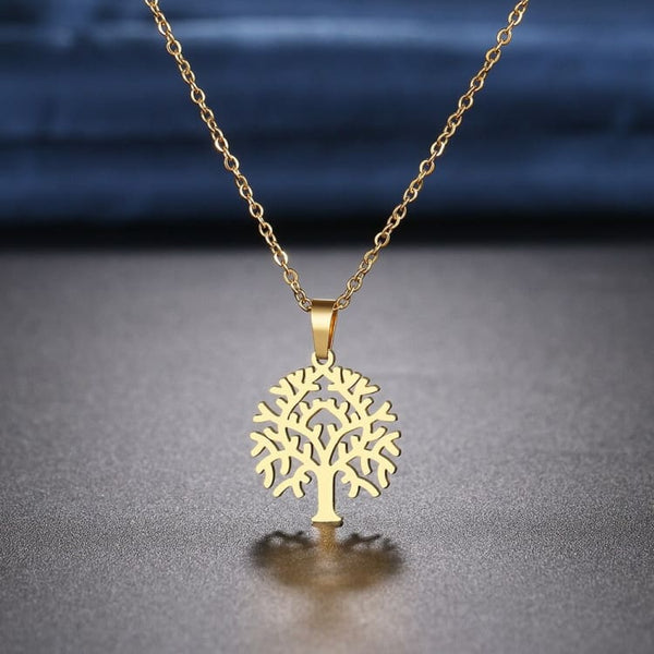 Collier ’Famille’ orné d’un Arbre de Vie