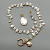 Collier Inspiration baroque en perles Keshi