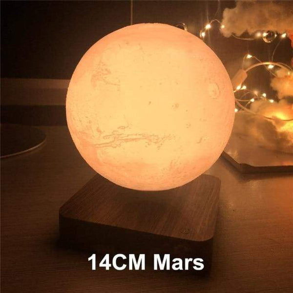 Lampe flottante ’ Notre système solaire ’ - Mars / Light Wooden / China, EU