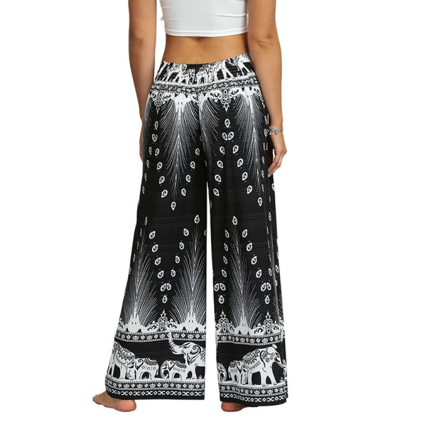 Pantalon Sarouel ’ la danse du paon’