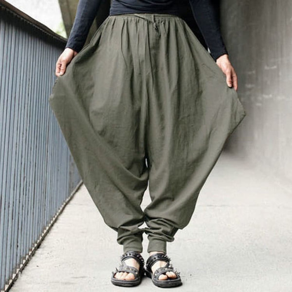 Pantalon Sarouel pour homme - S / Vert