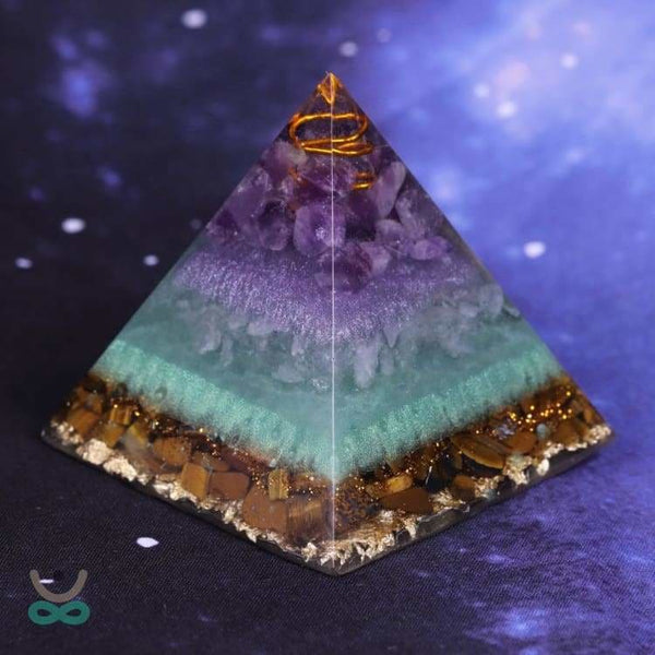 Pyramide Orgonite Energie et Sérénité - decoration