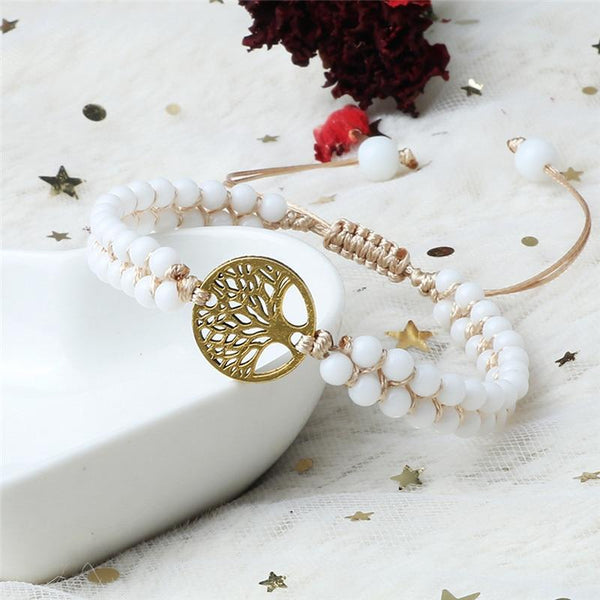 Bracciale albero della vita in porcellana