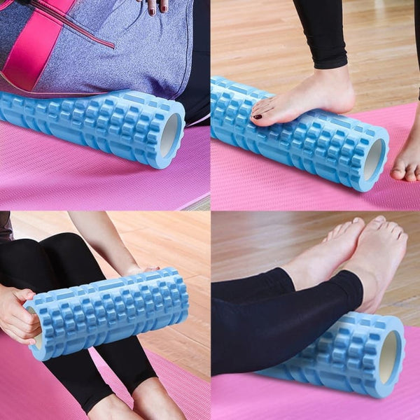 Rouleau de massage en mousse pour le dos - Yoga