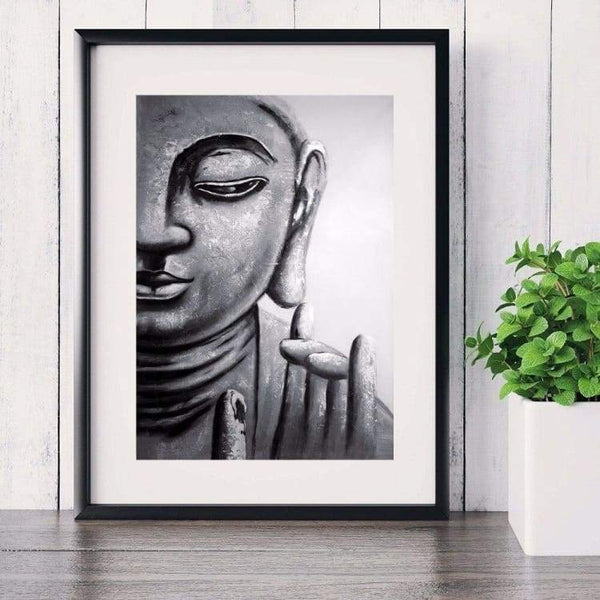 Tableau de Bouddha Karana. - 15x20Cm