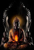 Tableau de Bouddha ’ la paix intérieur ’ - 50x70cm