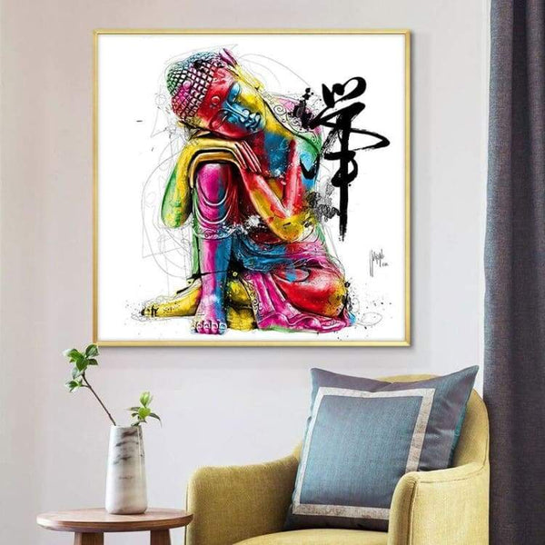 Tableau de Bouddha ’ le coloré ’