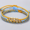 Trio de bracelets bouddhistes - Bleue ciel